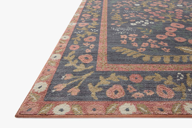 Rifle Paper Co x Loloi Fiore Rug - Florence Navy & Rust
