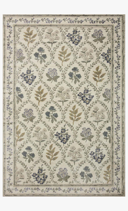 Rifle Paper Co x Loloi Fiore Rug - Hawthorne Ivory