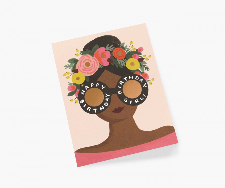 Rifle Paper Co Card - Flower Crown Birthday Girl