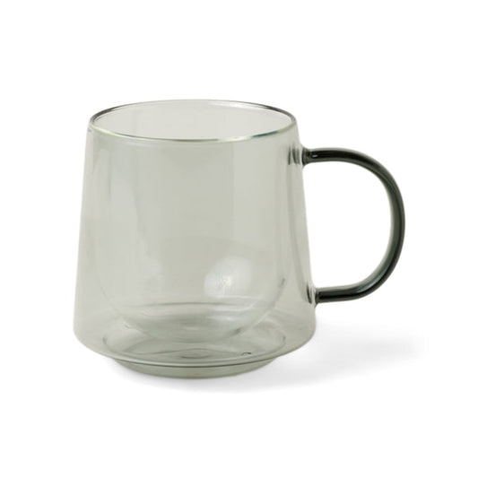 Glass Coffee Mug - Smoke