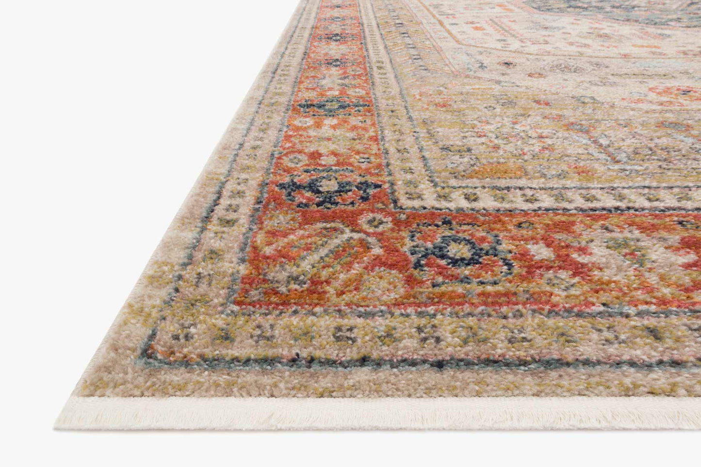 Magnolia Home x Loloi Graham Rug - Persimmon Antique Ivory