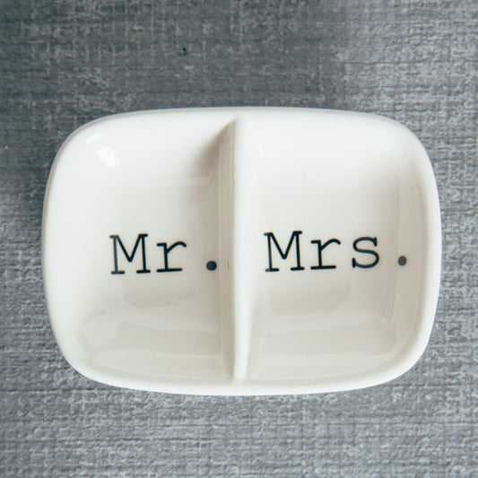 Mr & Mrs Ring Dish
