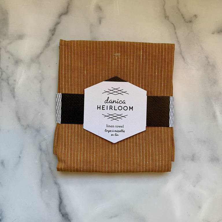 Heirloom Tea Towel - Ochre