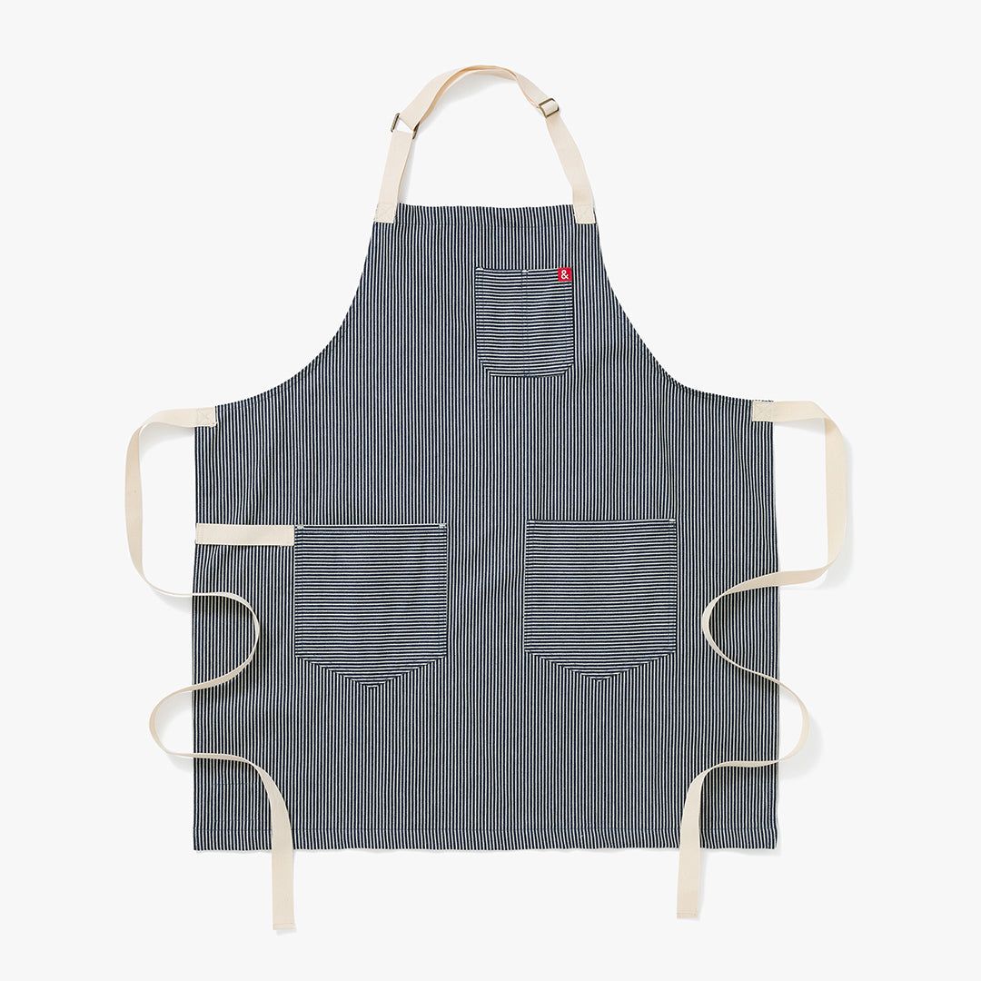 The Essential Apron - Hickory Denim