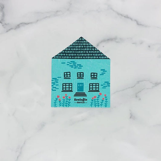 Swedish Dishcloth - Teal House