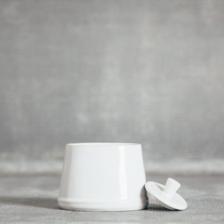 Beja Sugar Bowl - White Cream