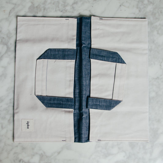 Aplat Chambray Wide Culinary Tote