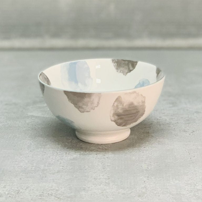 Stamped Bowl - Nimbus Gray