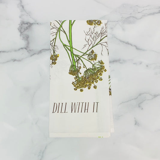 Dill With It Tea Towel