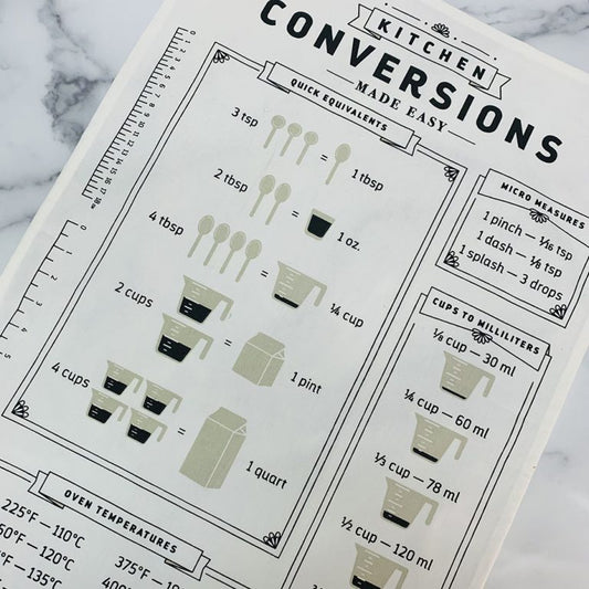 Kitchen Conversions Tea Towel