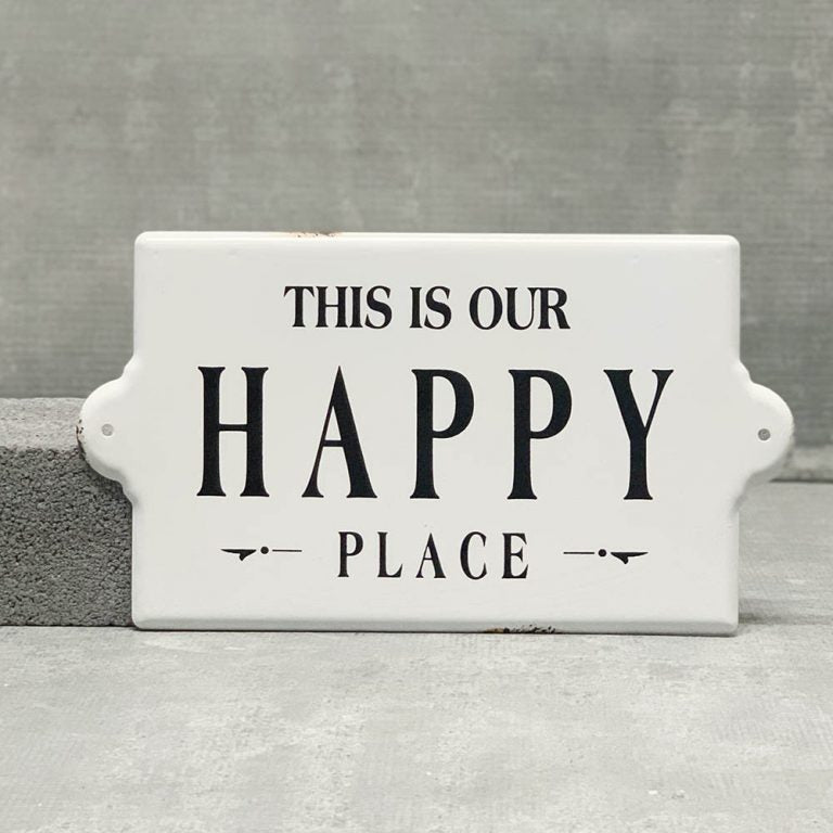 Happy Place Wall Decor