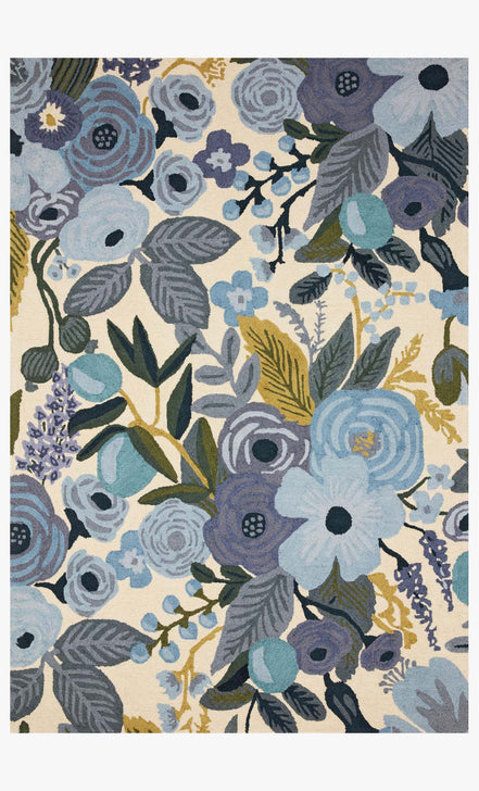 Rifle Paper Co x Loloi Joie Rug - Garden Party Cream (Final Sale)