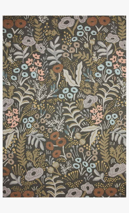 Rifle Paper Co x Loloi Joie Rug - Tapestry Grey (Final Sale)