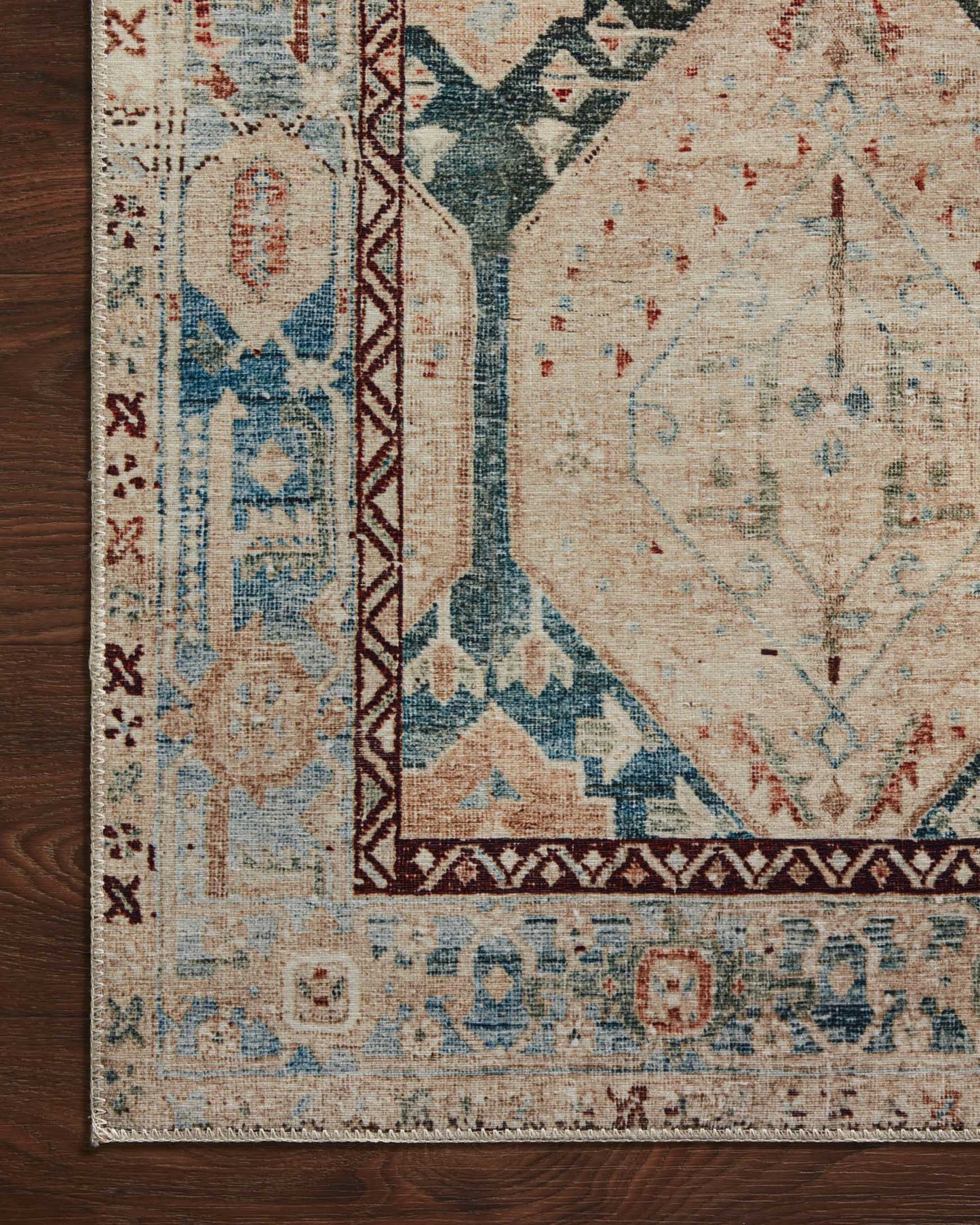 Magnolia Home x Loloi Lenna Rug - Denim Sand