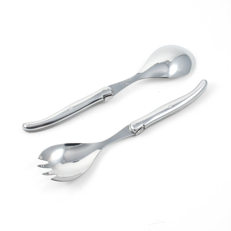 Laguiole Salad Serving Set - Stainless Steel