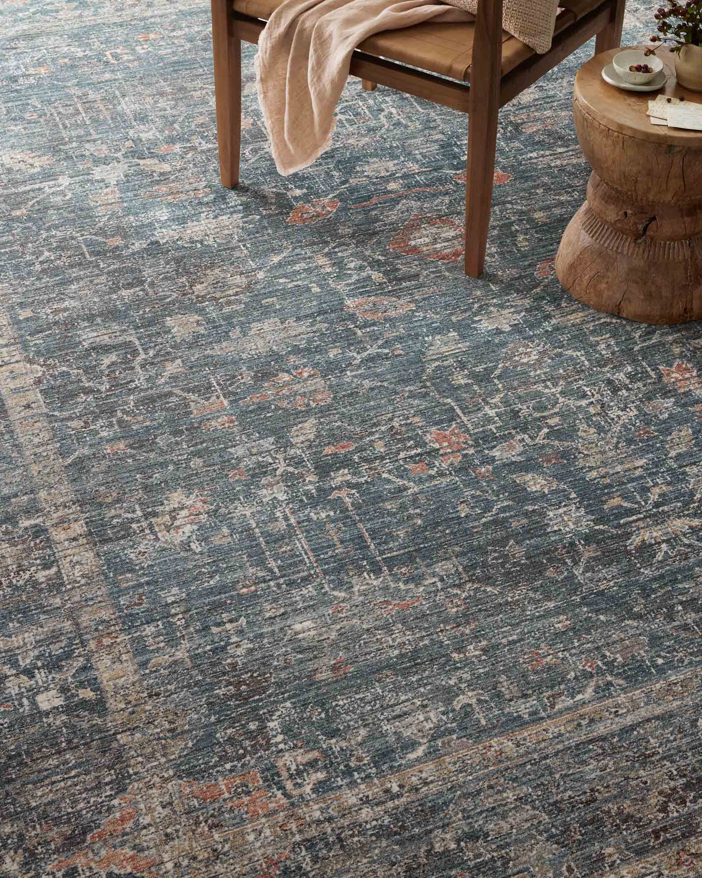 Magnolia Home x Loloi Millie Rug - Denim Multi