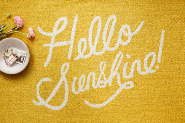 Rifle Paper Co x Loloi Minnie Rug - Hello Sunshine