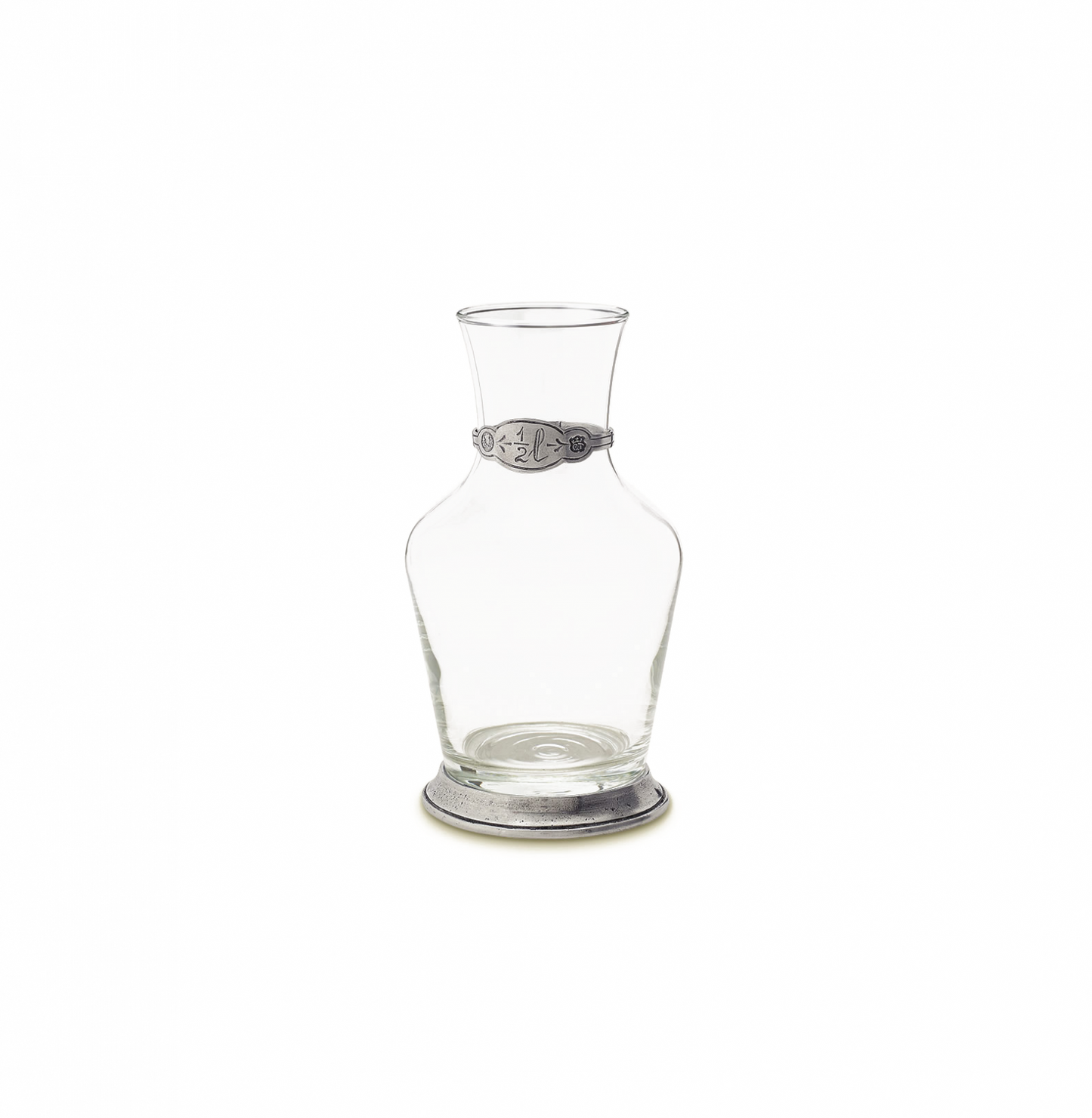  Glass Carafe Pitcher Clear ZERO LEAD For Water, Wine