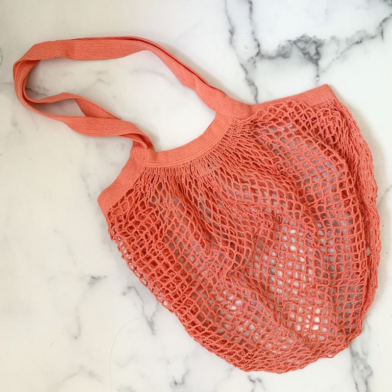 Le Marche Shopping Bag - Coral