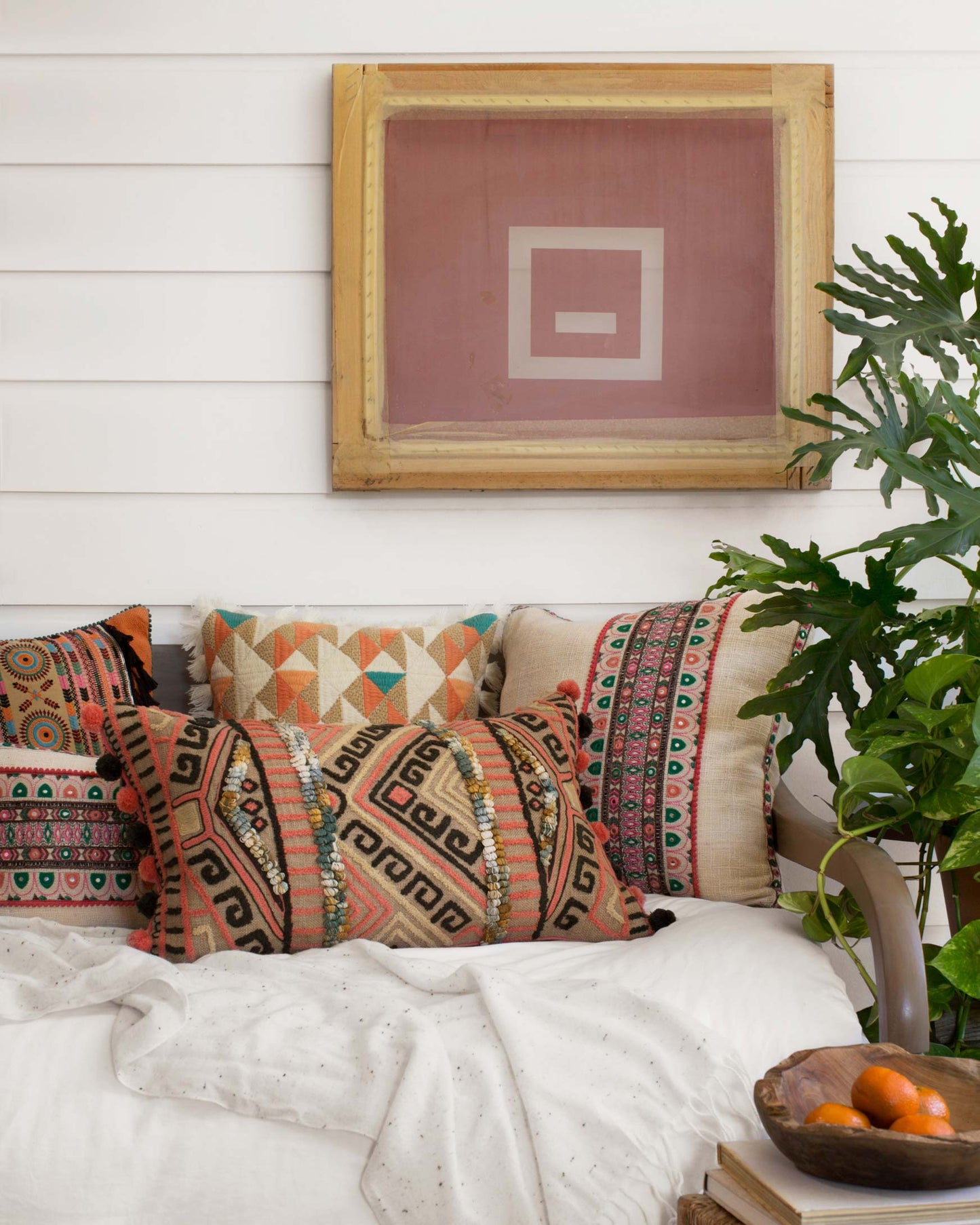 Justina Blakeney x Loloi Optimist Square Pillow (Set of 2)