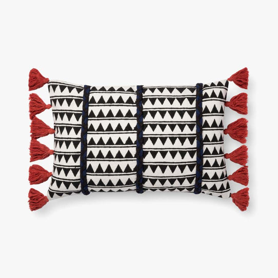 Justina Blakeney x Loloi Peaks & Valleys Lumbar Pillow (Set of 2)
