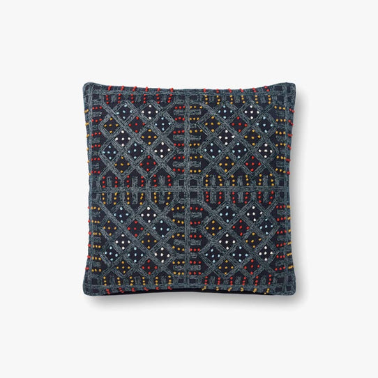 Justina Blakeney x Loloi Noche Navy Pillow (Set of 2)