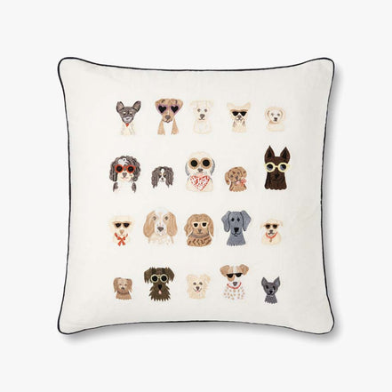 Rifle Paper Co x Loloi Dog Days Pillow (Set of 2)