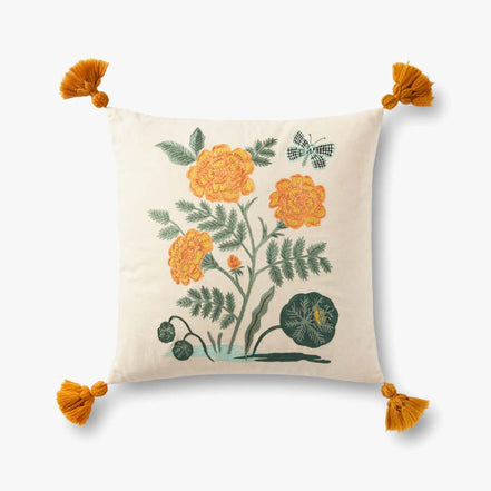 Rifle Paper Co x Loloi French Marigold Pillow (Set of 2)