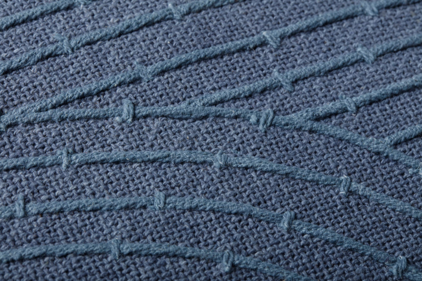 Justina Blakeney x Loloi Embroidered Pillow - Stone Blue (Set of 2)