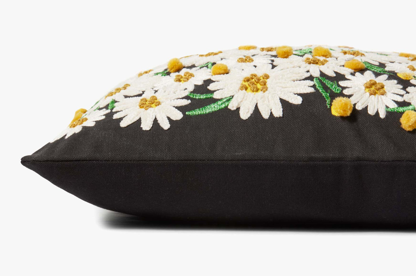 Rifle Paper Co x Loloi Daisies Pillow - Charcoal (Set of 2)