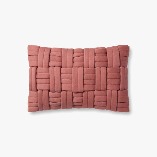 Justina Blakeney x Loloi Over + Under Pillow - Pink (Set of 2)