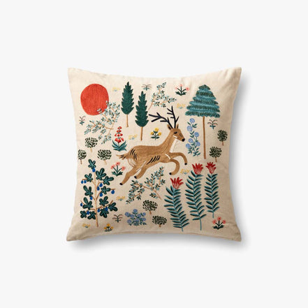 Rifle Paper Co x Loloi Woodland Pillow (Set of 2)
