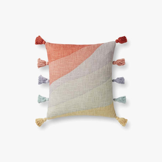 Justina Blakeney x Loloi Mountain Layers Pillow - Sunset (Set of 2)