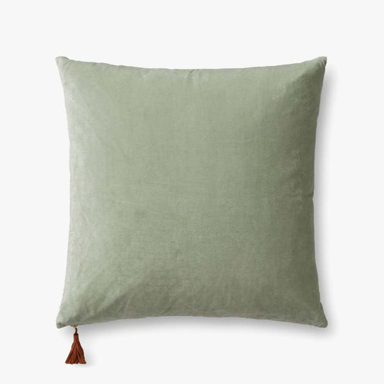 Magnolia Home x Loloi Lydia Pillow - Mint Teal (Set of 2)