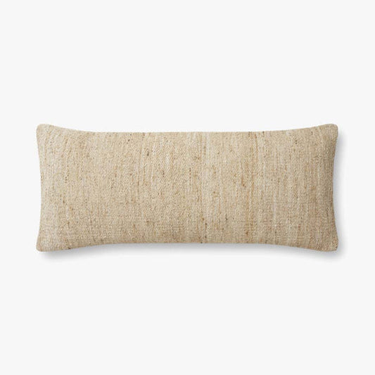 Magnolia Home x Loloi Simmons Lumbar Pillow - Beige (Set of 2)