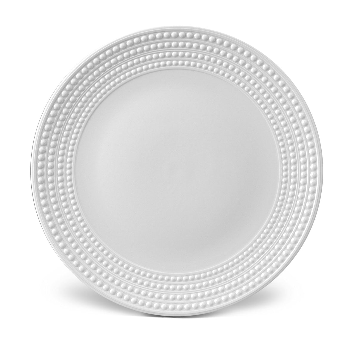 Perlée Round Platter - White