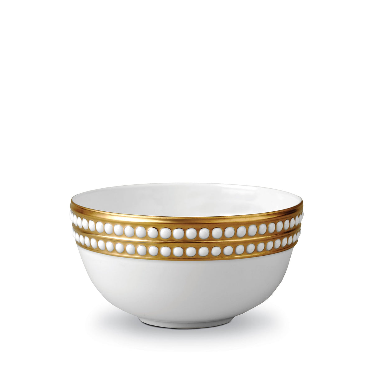 Perlée Cereal Bowl - Gold