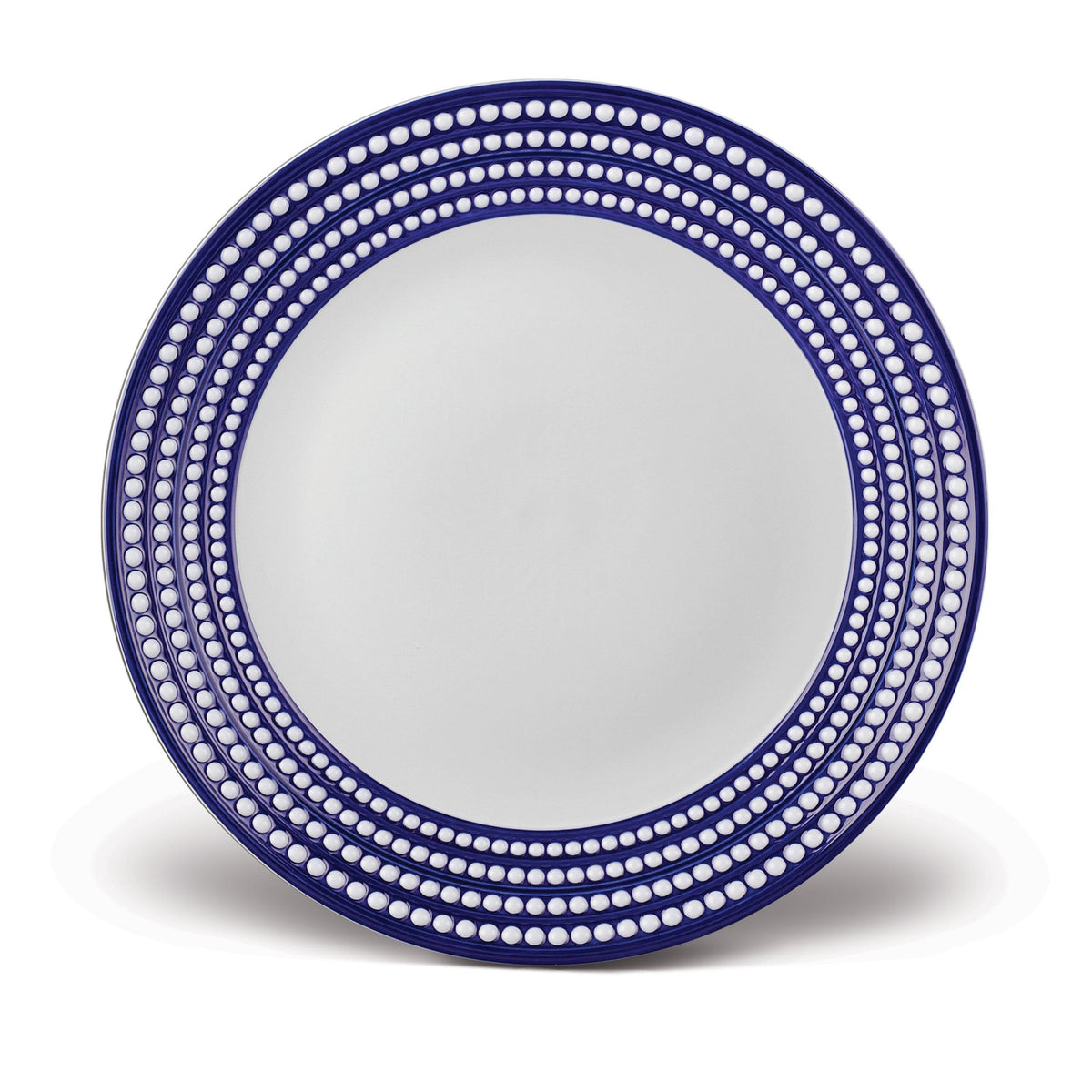 Perlée Round Platter - Bleu