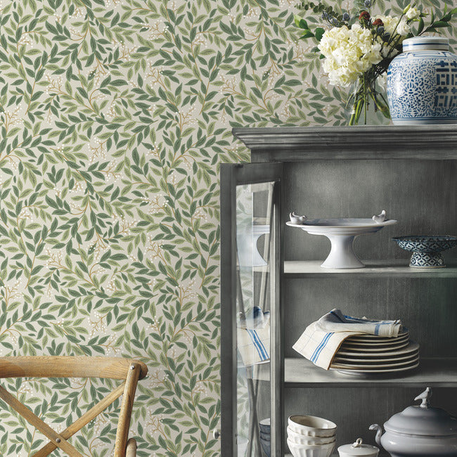 Rifle Paper Co Willowberry Peel & Stick Wallpaper - Linen