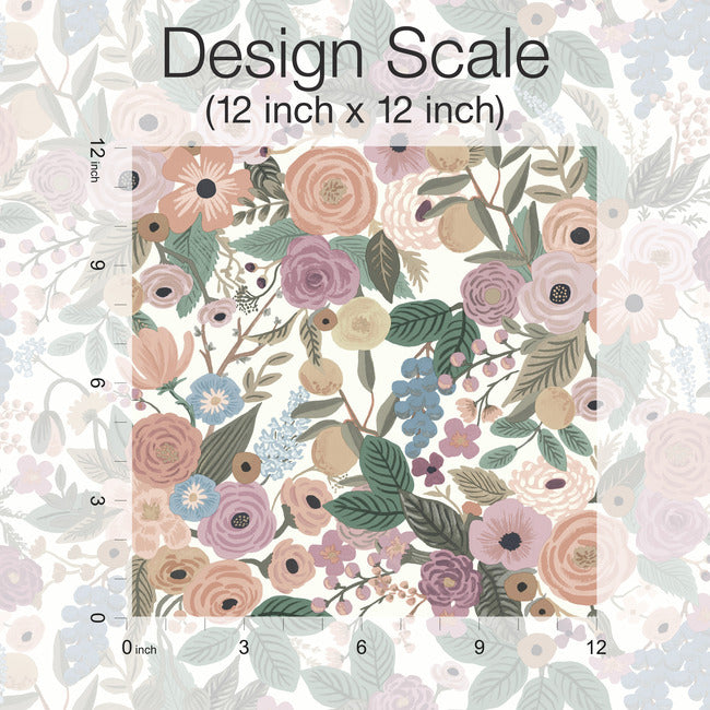 Rifle Paper Co Garden Party Peel & Stick Wallpaper - Blush Multi
