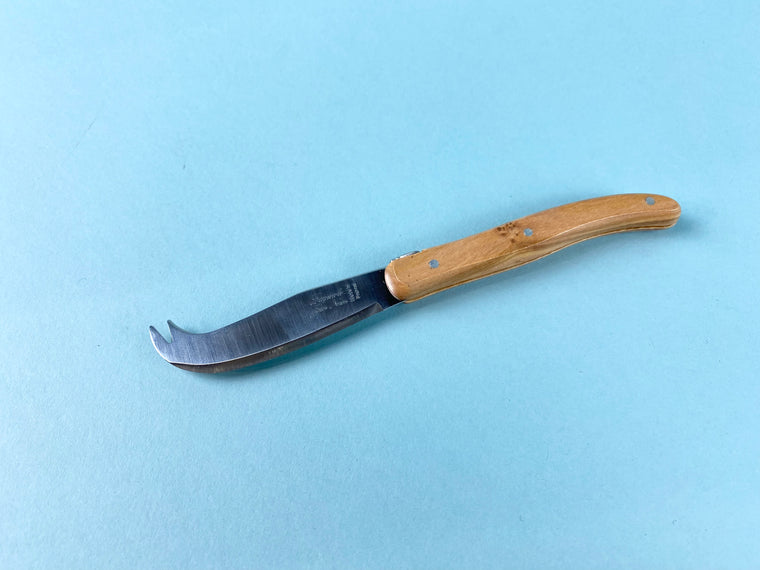 Laguiole Mini Fork-Tipped Knife - Olivewood