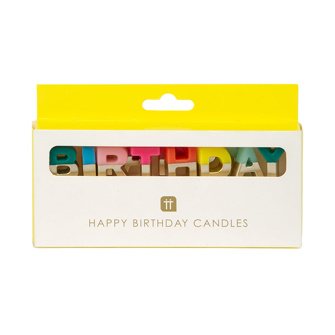 Rainbow Birthday Candles