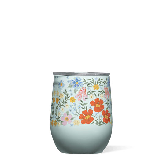 Rifle Paper Co x Corkcicle Stemless Tumbler - Bramble