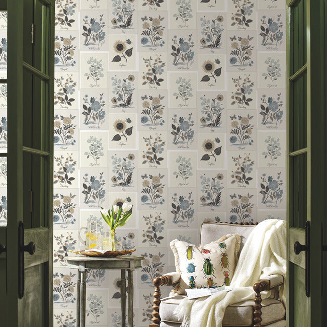 Rifle Paper Co Botanical Prints Wallpaper - Linen