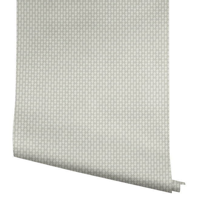 Rifle Paper Co Petal Wallpaper - Grey & White