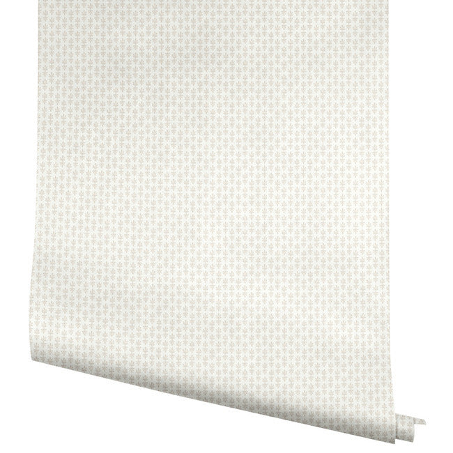Rifle Paper Co Petal Wallpaper - White & Linen