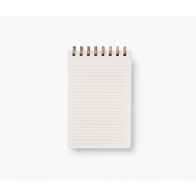 Rifle Paper Co Small Top Spiral Notebook - Colette