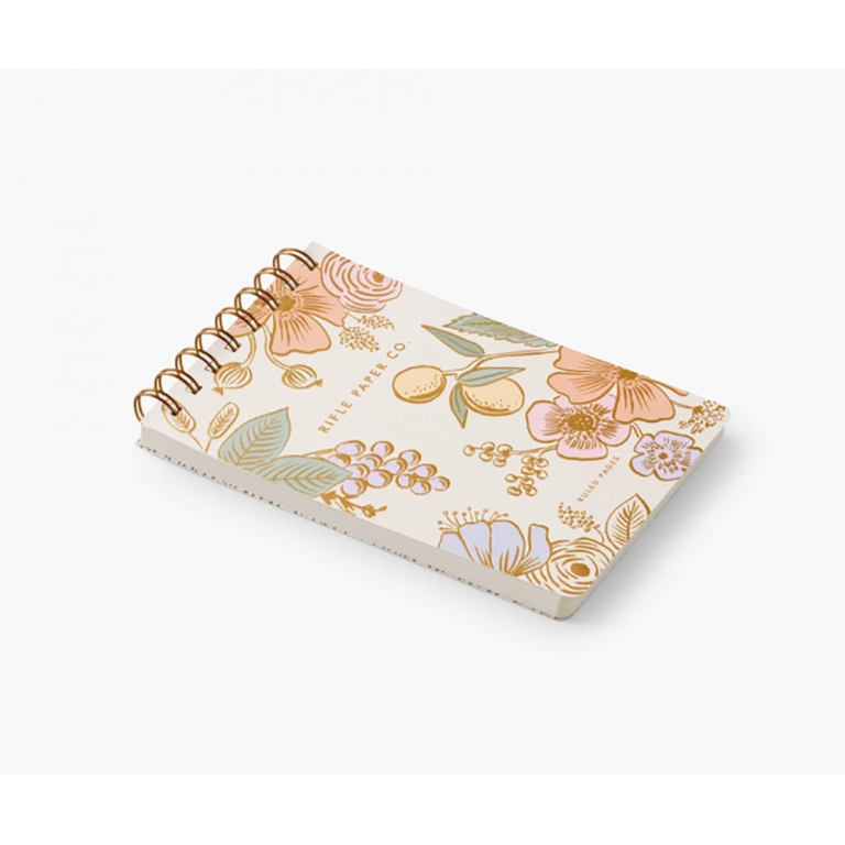 Rifle Paper Co Small Top Spiral Notebook - Colette