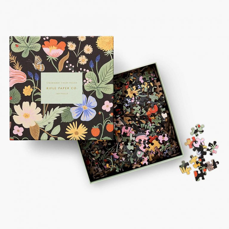 Rifle Paper Co Puzzle - Strawberry Fields