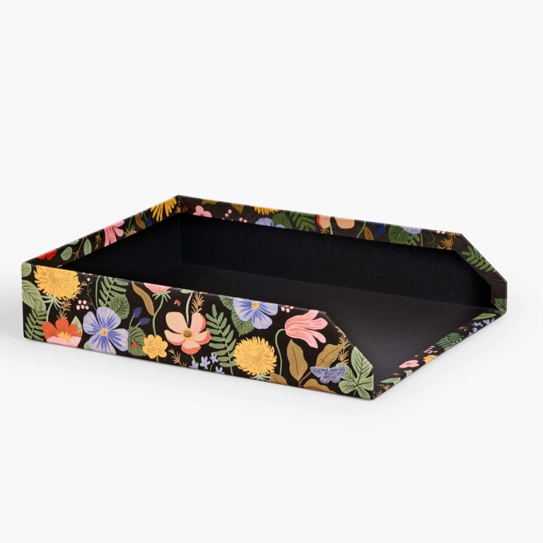Rifle Paper Co Letter Tray - Strawberry Fields